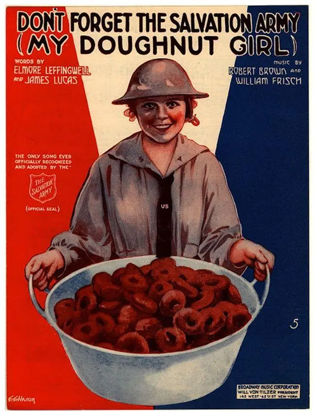 전쟁터의 도넛걸.jpg | mbong.kr 엠봉