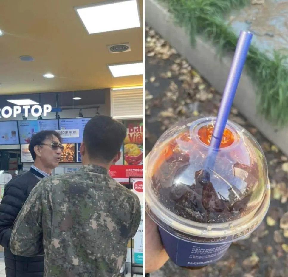 군인 30명에게 커피를 사준 남성분..jpg | mbong.kr 엠봉