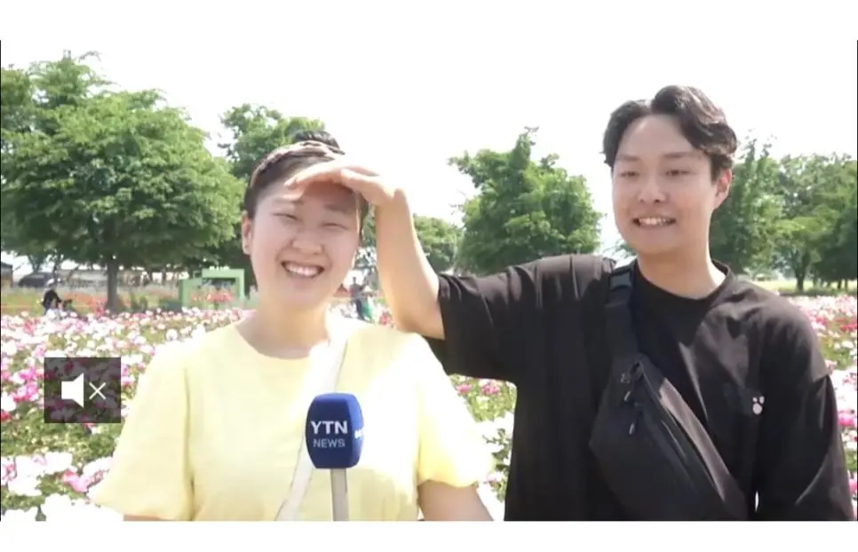 아내랑 꽃을 구분하기 어려워하던 남편 미공개 장면 | mbong.kr 엠봉