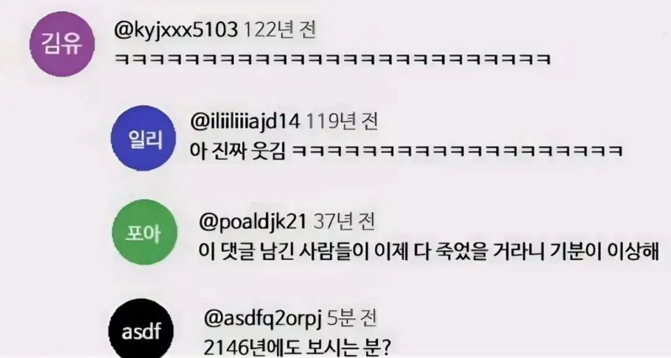 100년후 유튜브 | mbong.kr 엠봉