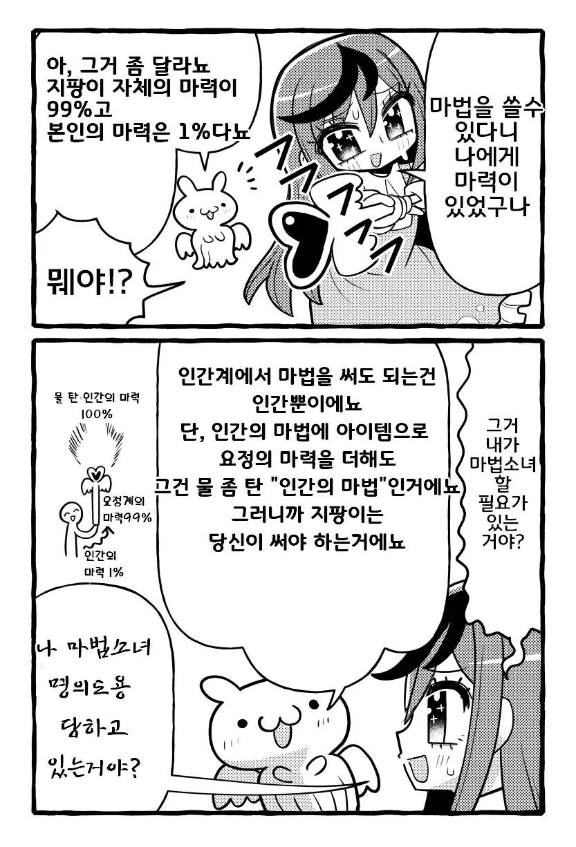 묘하게 위법적인 마법소녀 만화 | mbong.kr 엠봉