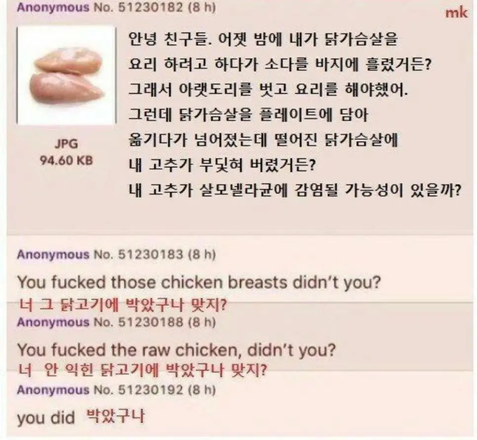 살모넬라균의 위험성 | mbong.kr 엠봉