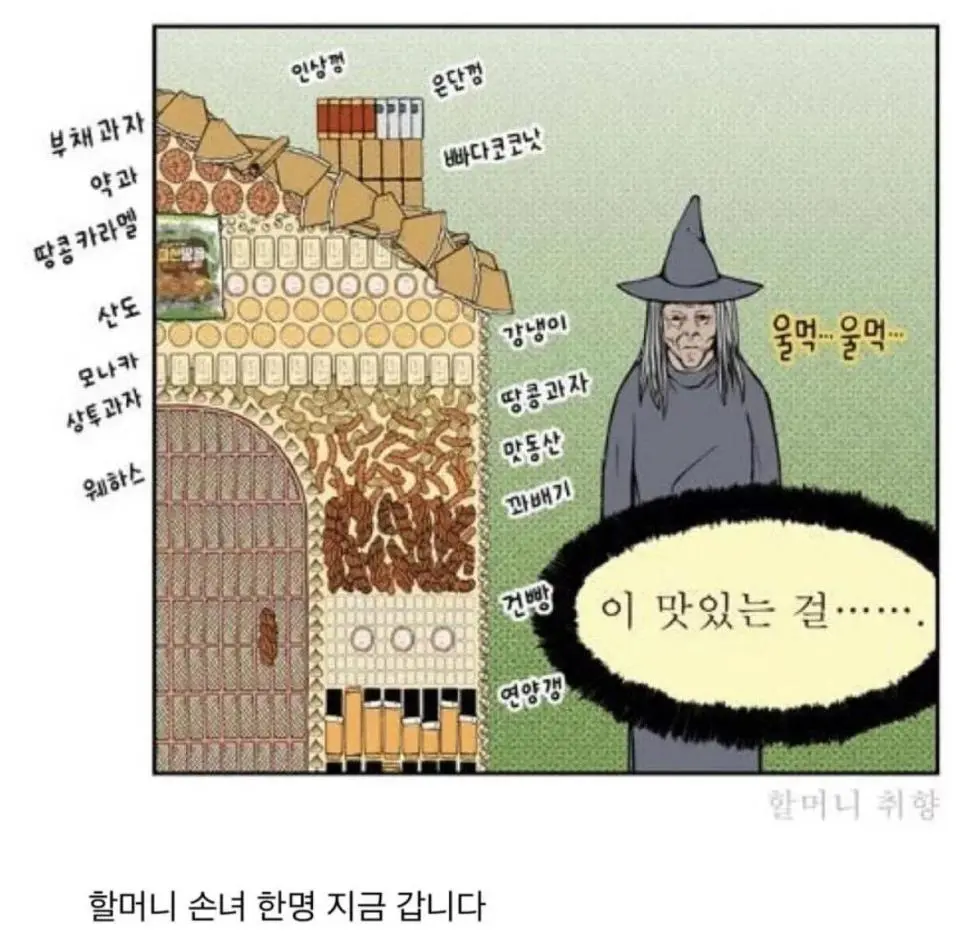 애들 납치하려고 과자집 지었는데 애들이 안온다 | mbong.kr 엠봉