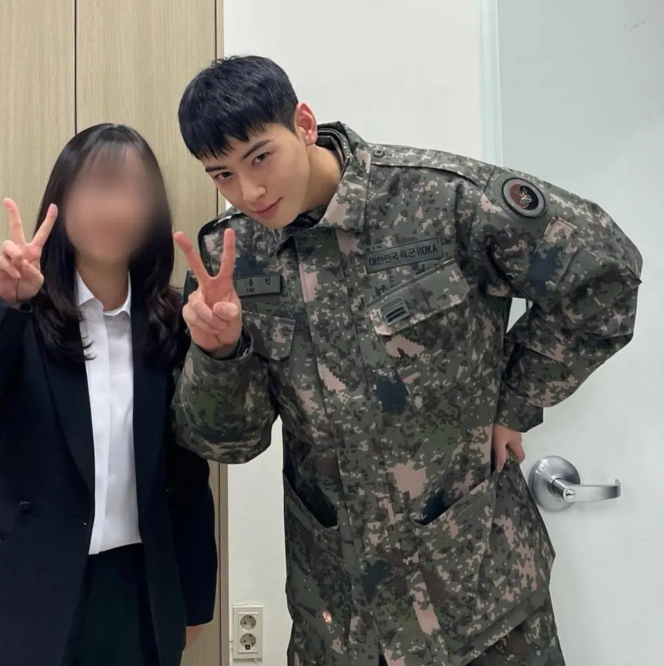 군대에서도 잘생긴 차은우 근황.jpg | 인스티즈