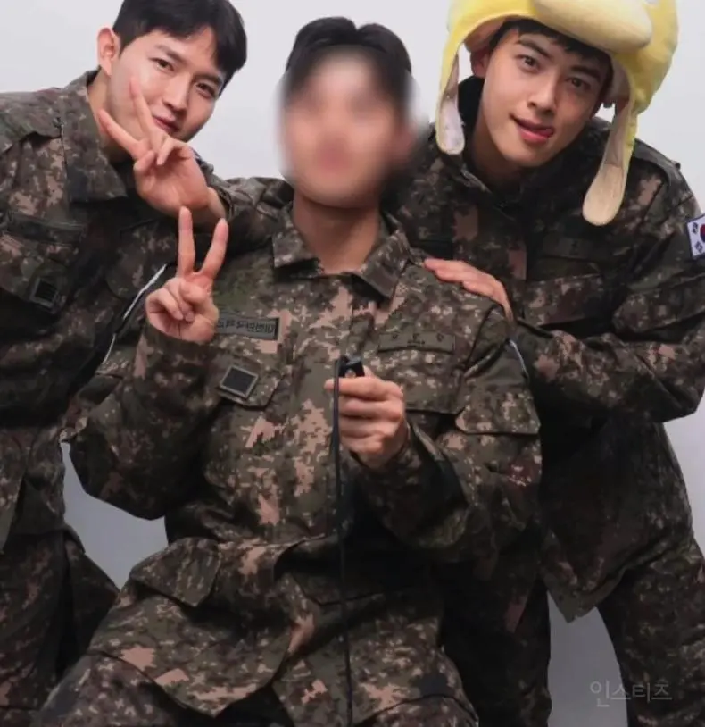 군대에서도 잘생긴 차은우 근황.jpg | 인스티즈