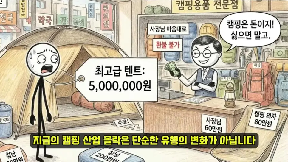 캠핑시장의 몰락 | 인스티즈