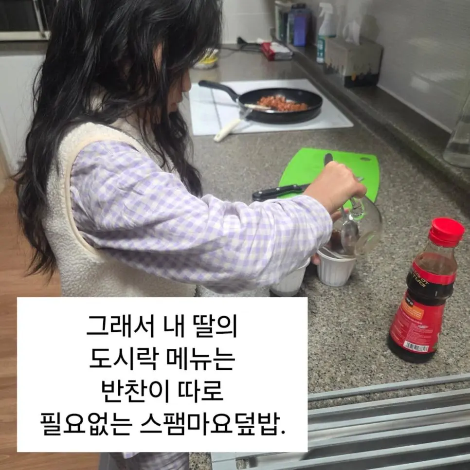 급식 파업으로 새벽 6시에 일어나서 도시락 싼다는 딸내미 | 인스티즈