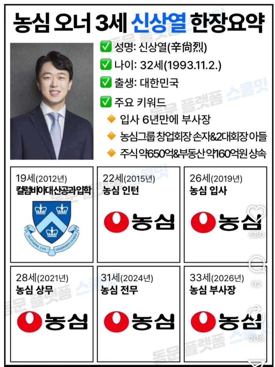 33세 농심 부사장..jpg | 인스티즈