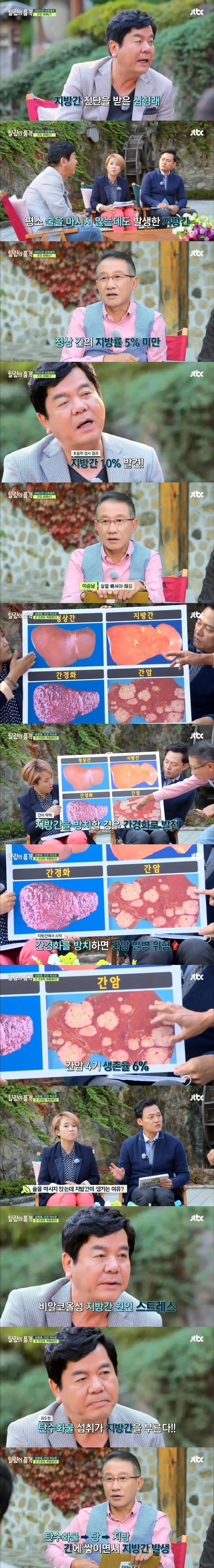 술을 안 마시는데 지방간이 생기는 이유 | 인스티즈