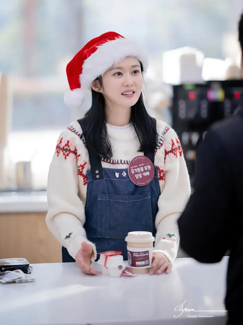 유기동물 후원 일일카페 바리스타 장나라 | 인스티즈