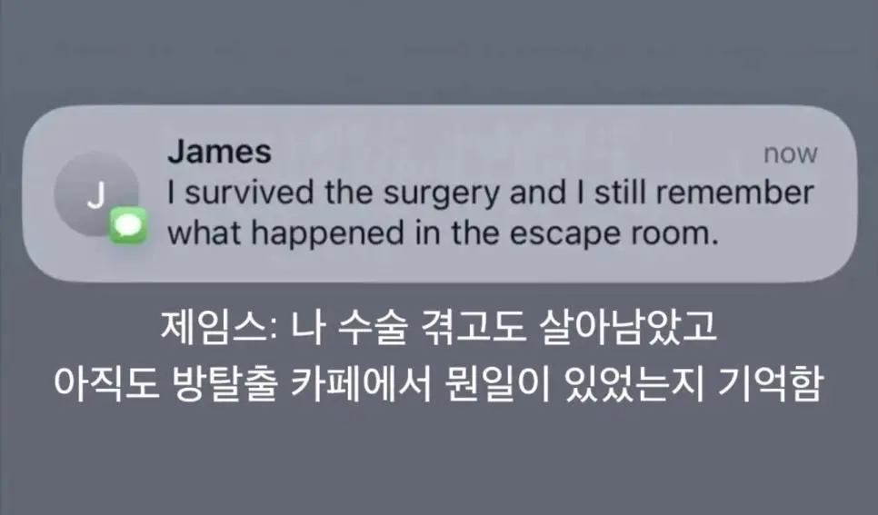 위험한 뇌수술을 마친 동생이 보낸 문자 | mbong.kr 엠봉