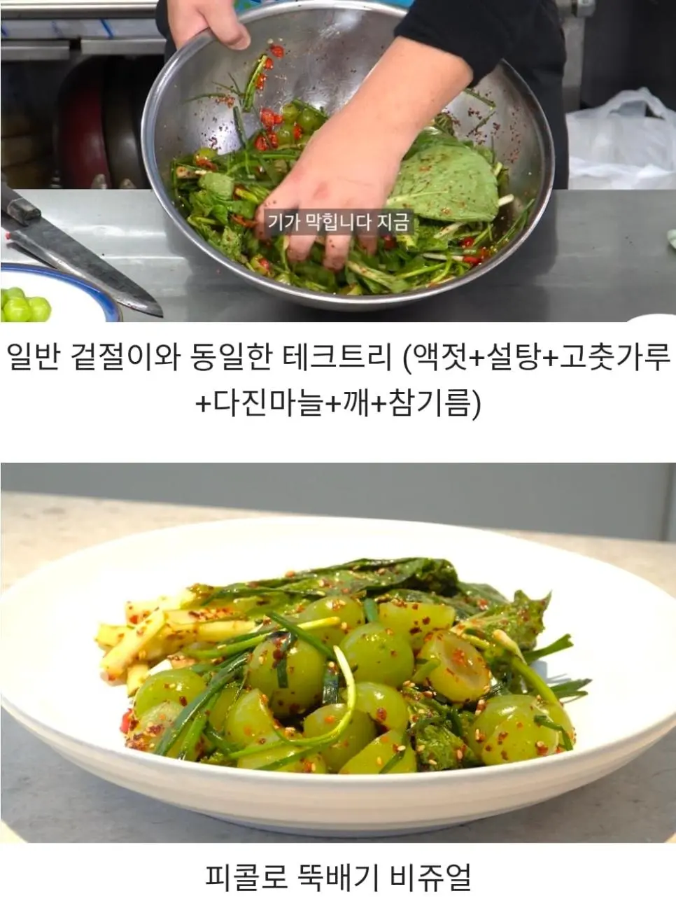 의외로 맛있다는 이색 김치.jpg | mbong.kr 엠봉
