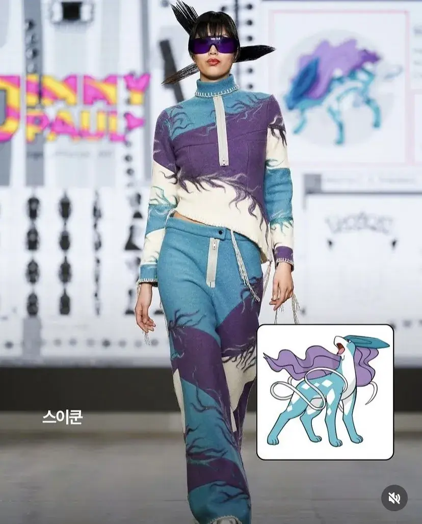 2026 런던패션위크와 콜라보한 포켓몬 | mbong.kr 엠봉