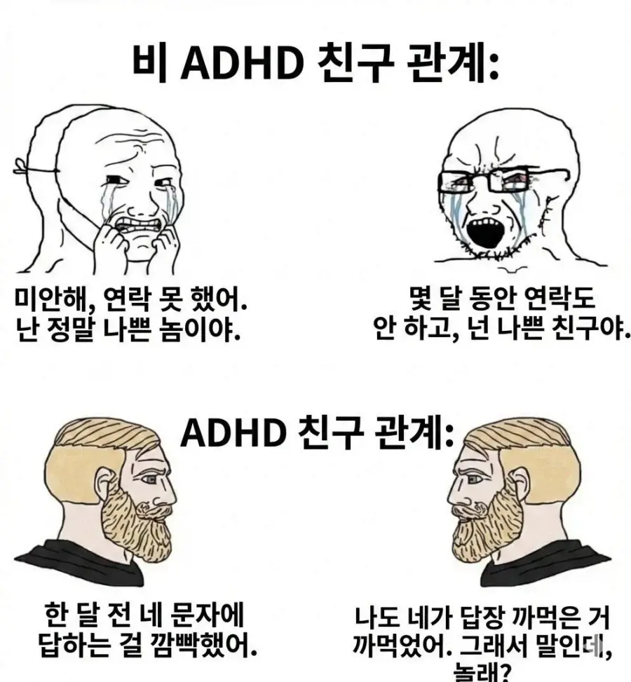 ADHD 환자에게 좋은 친구유형 | mbong.kr 엠봉