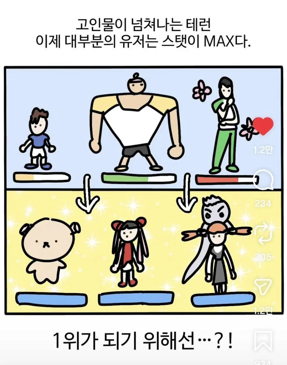 옛날 테런 vs 요즘 테런 | mbong.kr 엠봉