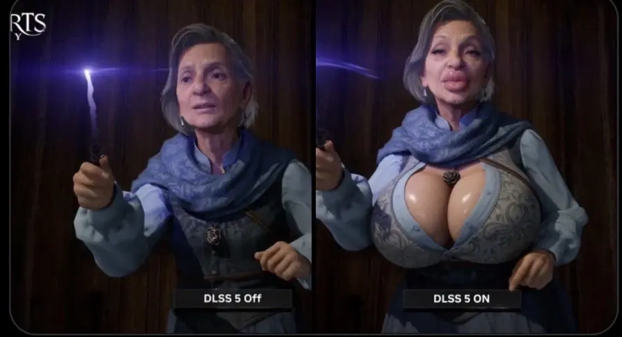 엔비디아 DLSS 5 페러디 들 | mbong.kr 엠봉
