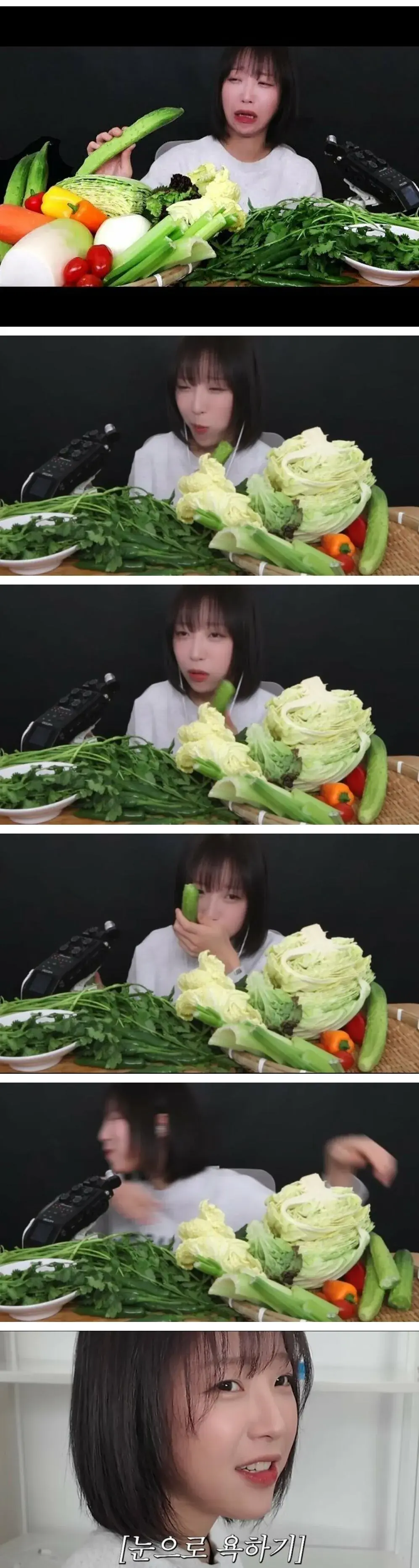 먹방 유튜버 쯔양 먹뱉.jpg | mbong.kr 엠봉