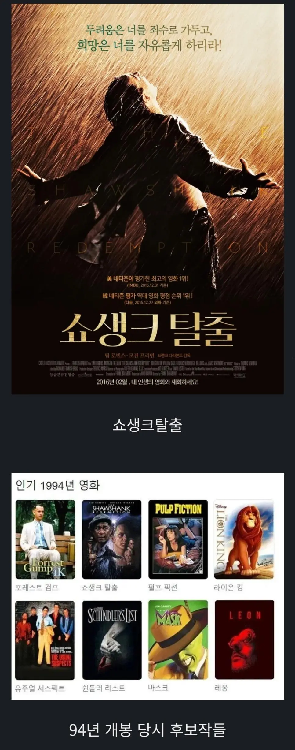 개봉당시 상을 하나도 못 받았다는 영화. | mbong.kr 엠봉