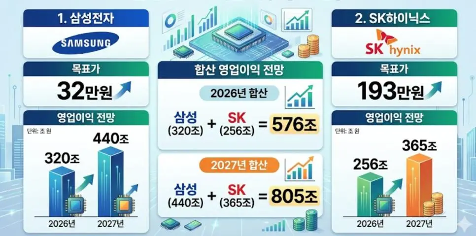 노무라 삼전+하닉 2년간 영업이익 1381조 ㄷㄷㄷ | mbong.kr 엠봉