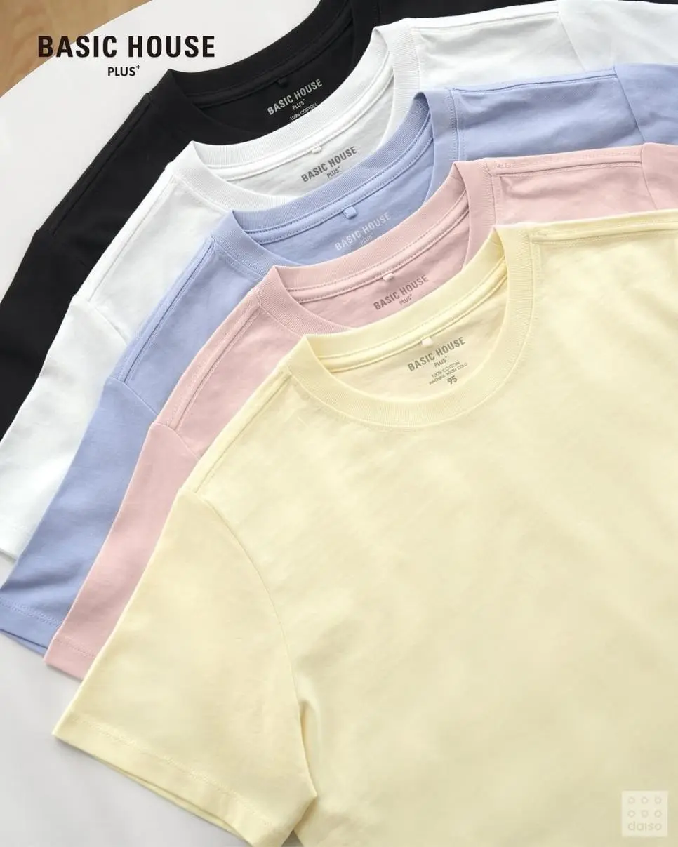 다이소X베이직하우스 반팔티 | mbong.kr 엠봉