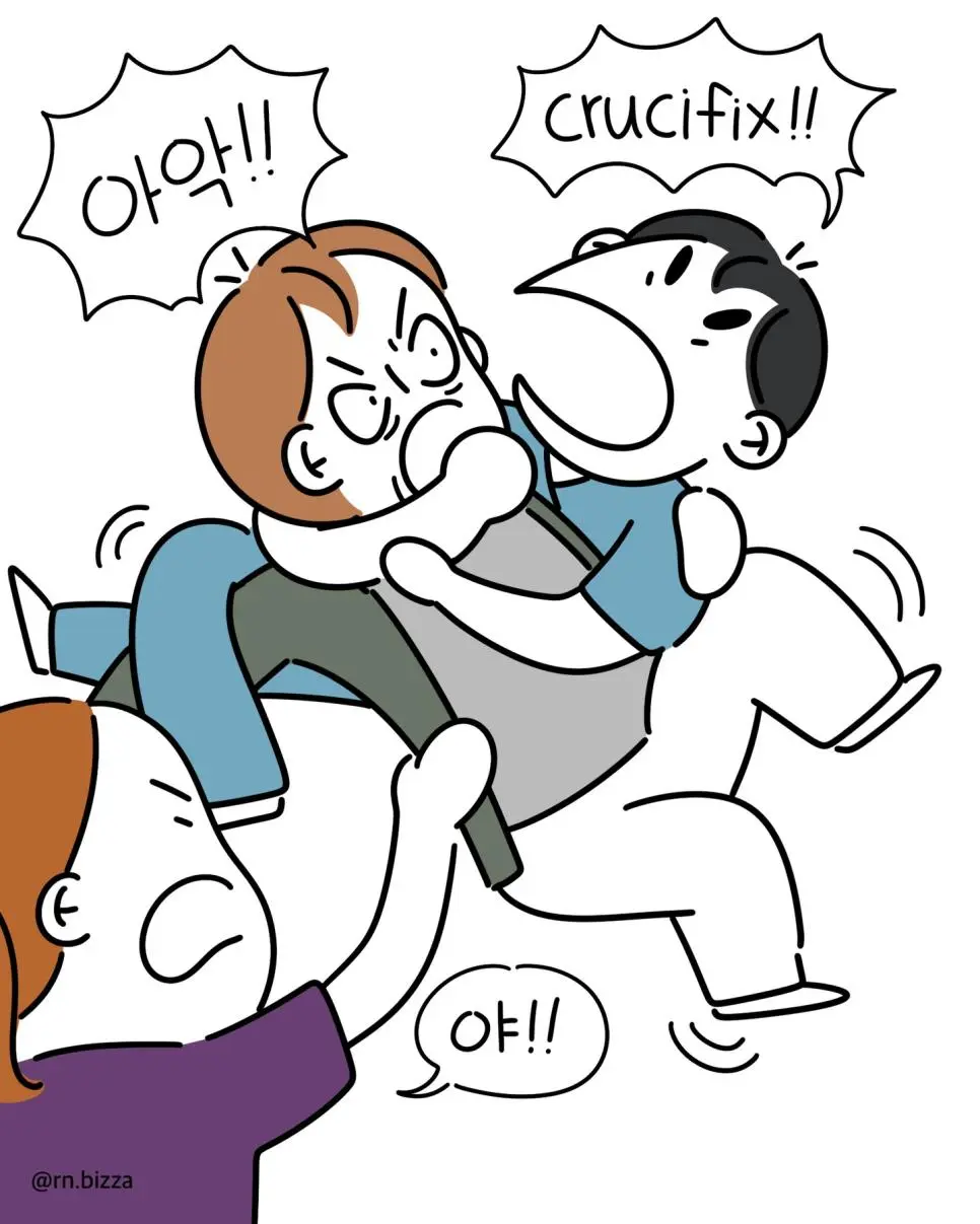 캐나다 응급실에서 크루시픽스 시전한 간호사.Manhwa | mbong.kr 엠봉