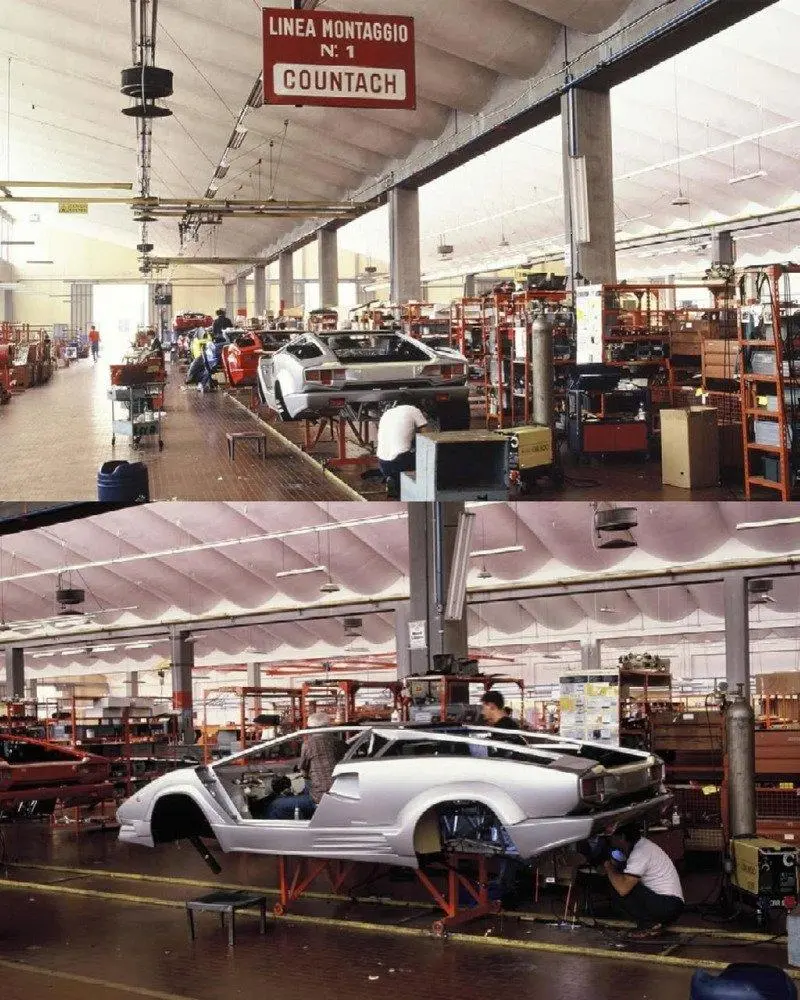 옛날 람보르기니 생산라인 | mbong.kr 엠봉
