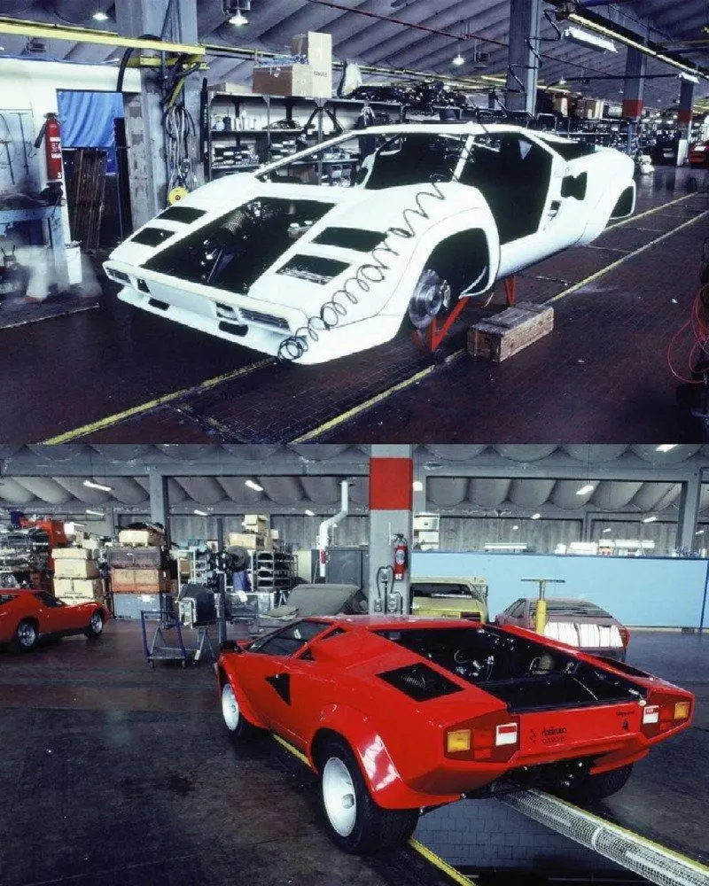 옛날 람보르기니 생산라인 | mbong.kr 엠봉