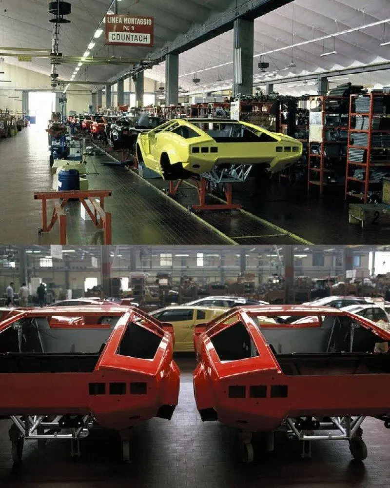 옛날 람보르기니 생산라인 | mbong.kr 엠봉