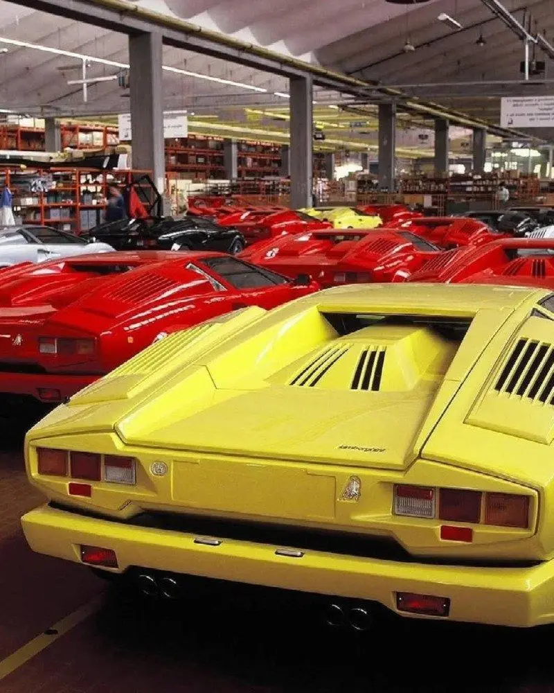 옛날 람보르기니 생산라인 | mbong.kr 엠봉