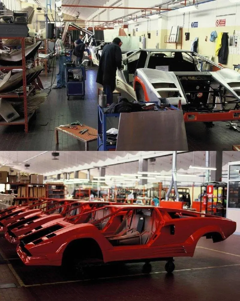 옛날 람보르기니 생산라인 | mbong.kr 엠봉