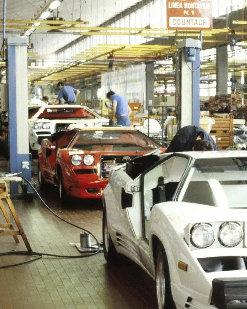옛날 람보르기니 생산라인 | mbong.kr 엠봉