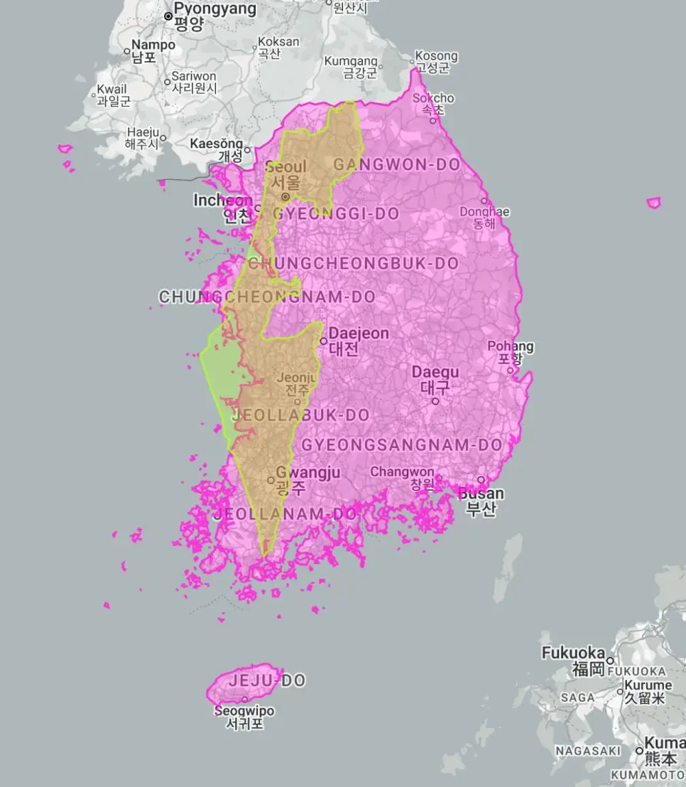 이스라엘 크기 체감 | mbong.kr 엠봉