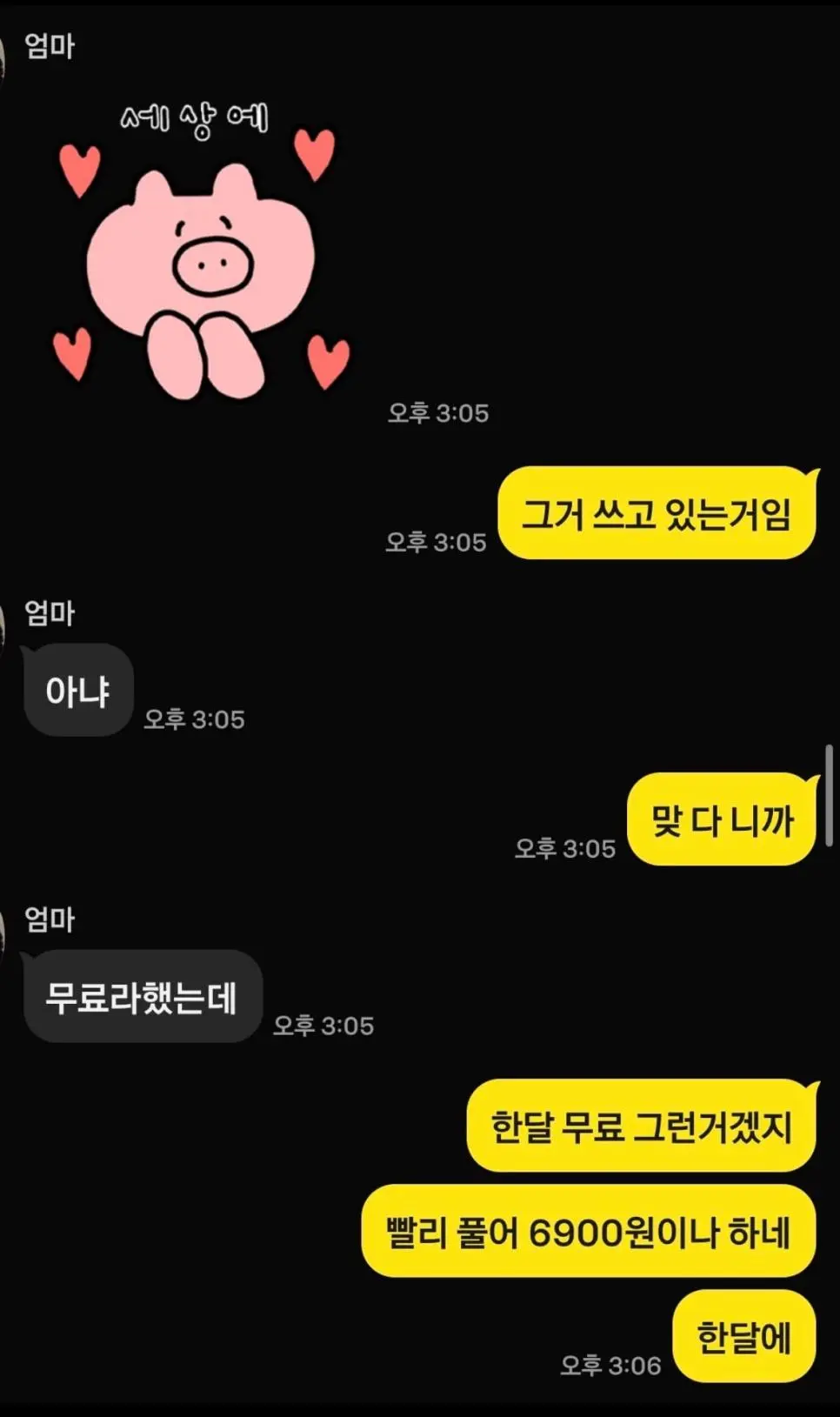 엄마가 카카오한테 사기당함 ㅠㅠ | mbong.kr 엠봉