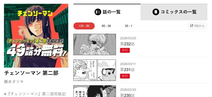 공식) 체인소맨 완결 땅땅 | mbong.kr 엠봉