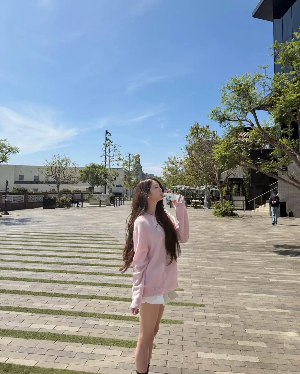 장원영 블랙 시스루 니삭스 | mbong.kr 엠봉