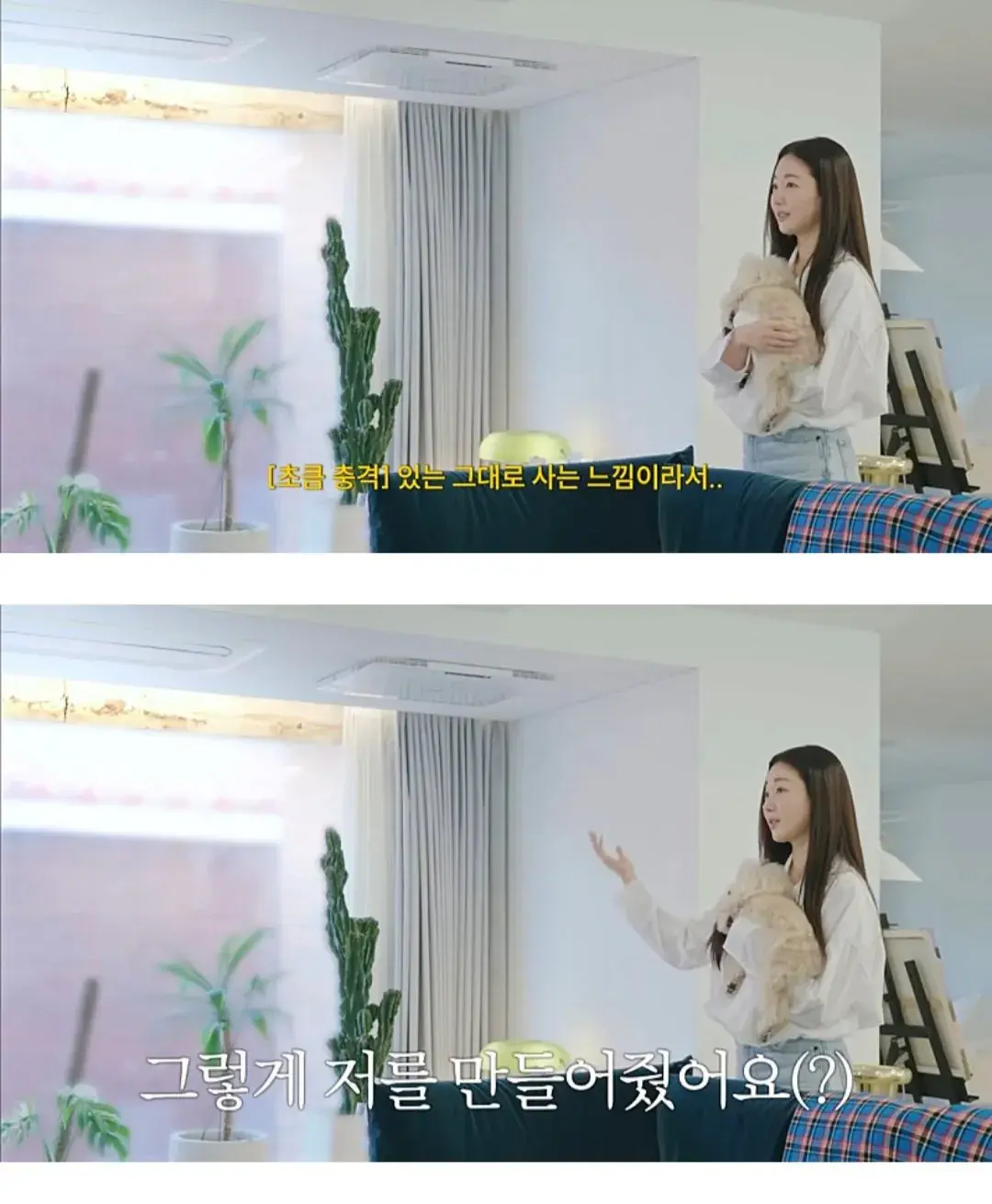 인테리어 사기 당한 김사랑 근황 | mbong.kr 엠봉