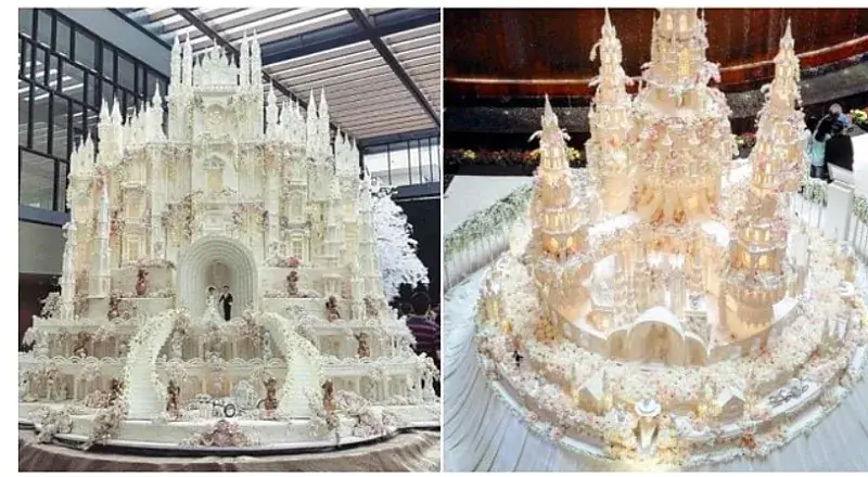 웨딩 케이크가 7억이 넘는다고? | mbong.kr 엠봉