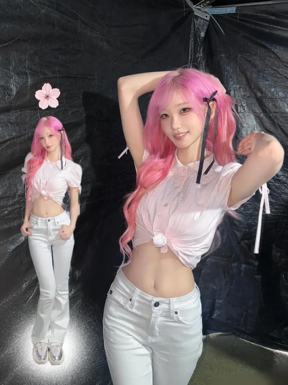 qwer 마젠타 벚꽃구경 인스타 | mbong.kr 엠봉