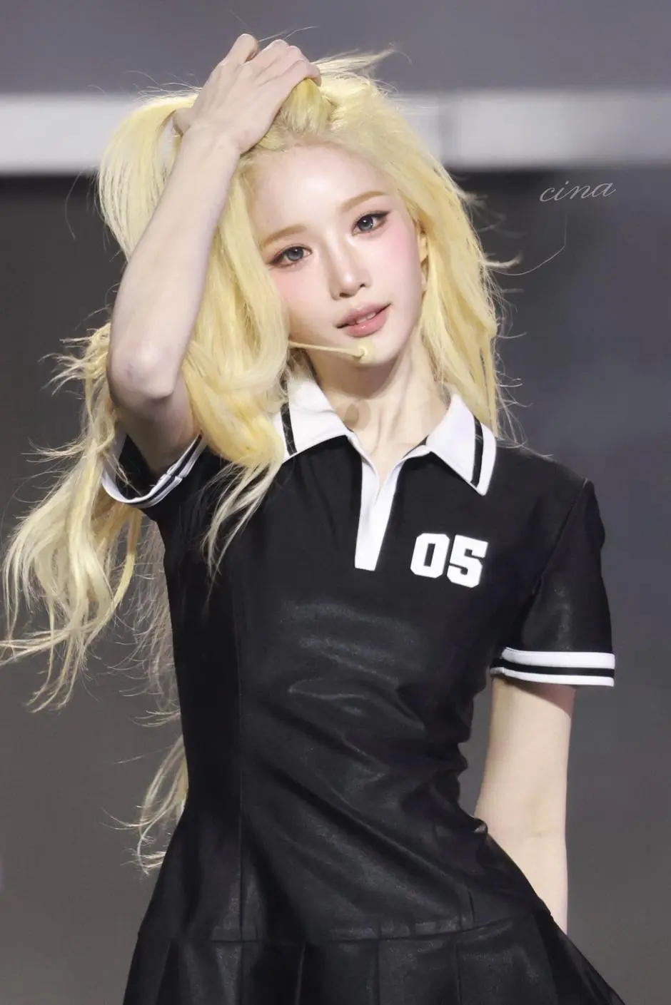 데뷔 후 첫 탈색 했는데 반응 좋은 트리플에스 김유연 | mbong.kr 엠봉