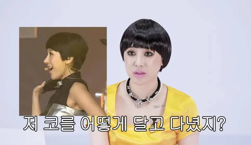 서인영 코(끝)성형 5번 하기 전 | mbong.kr 엠봉