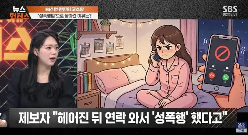 6년 전에 사귀었던 여자한테 성폭행으로 고소당한 남자 | mbong.kr 엠봉