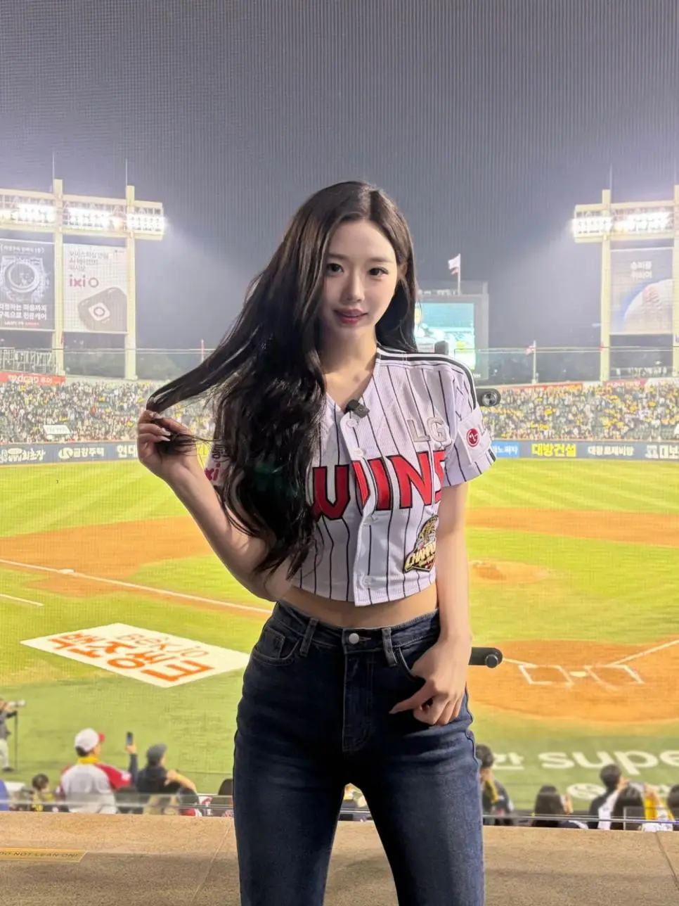 여자아이돌 시구오면 이기는 야구팀 ㄷㄷ | mbong.kr 엠봉