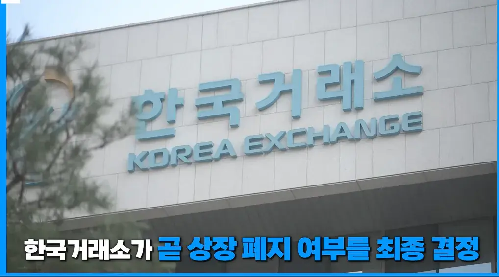 시총 10조 신화 금양 상장폐지 위기 | mbong.kr 엠봉