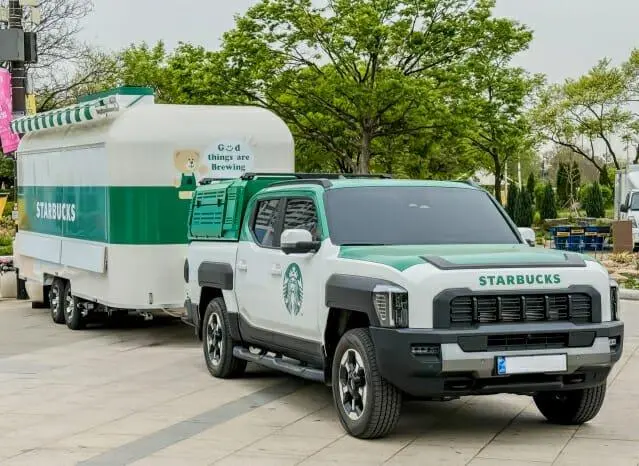 신박하다는 이동형 스타벅스 차 공개 ㄷㄷ | mbong.kr 엠봉