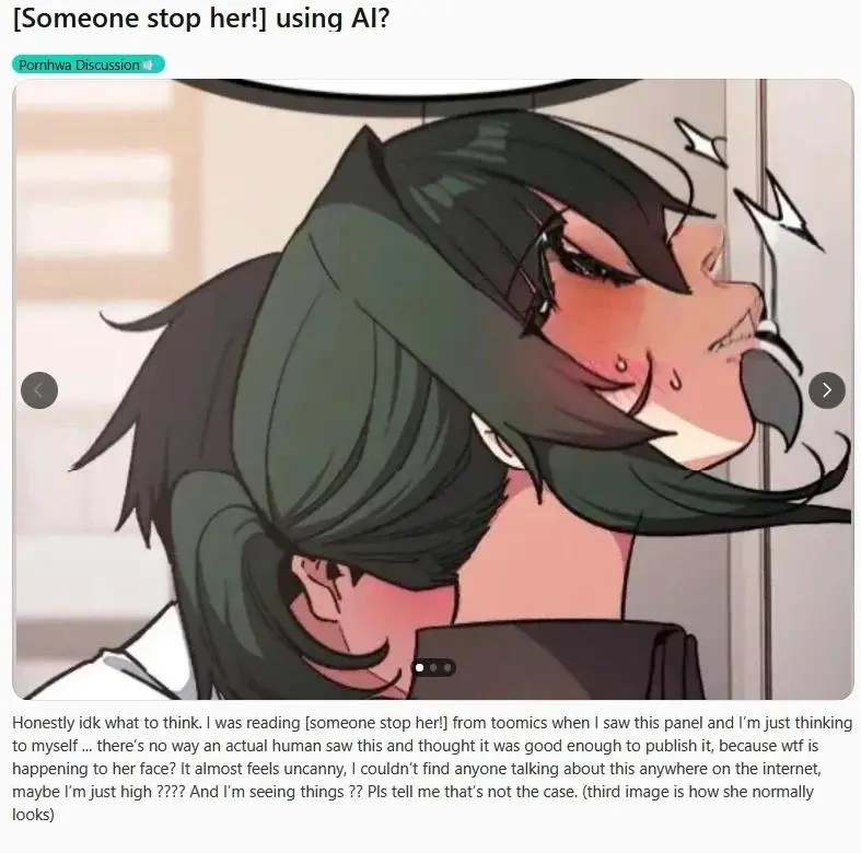 해외에서 터진 웹툰 AI의혹 레전드 사건 | mbong.kr 엠봉