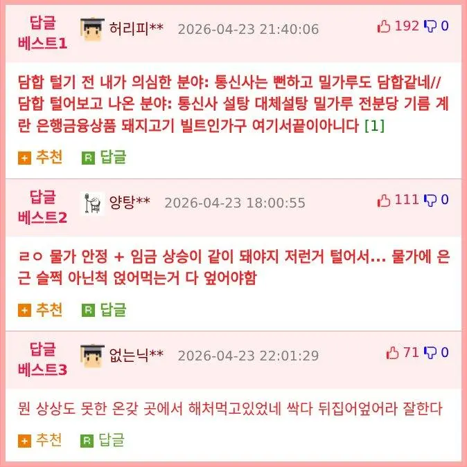 제지사들 담합 적발 | mbong.kr 엠봉