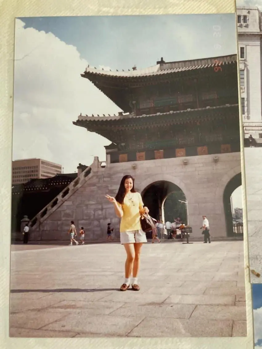 34년 전 한국에서 사진을 찍은 일본 여성 | mbong.kr 엠봉