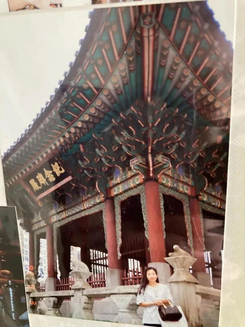 34년 전 한국에서 사진을 찍은 일본 여성 | mbong.kr 엠봉