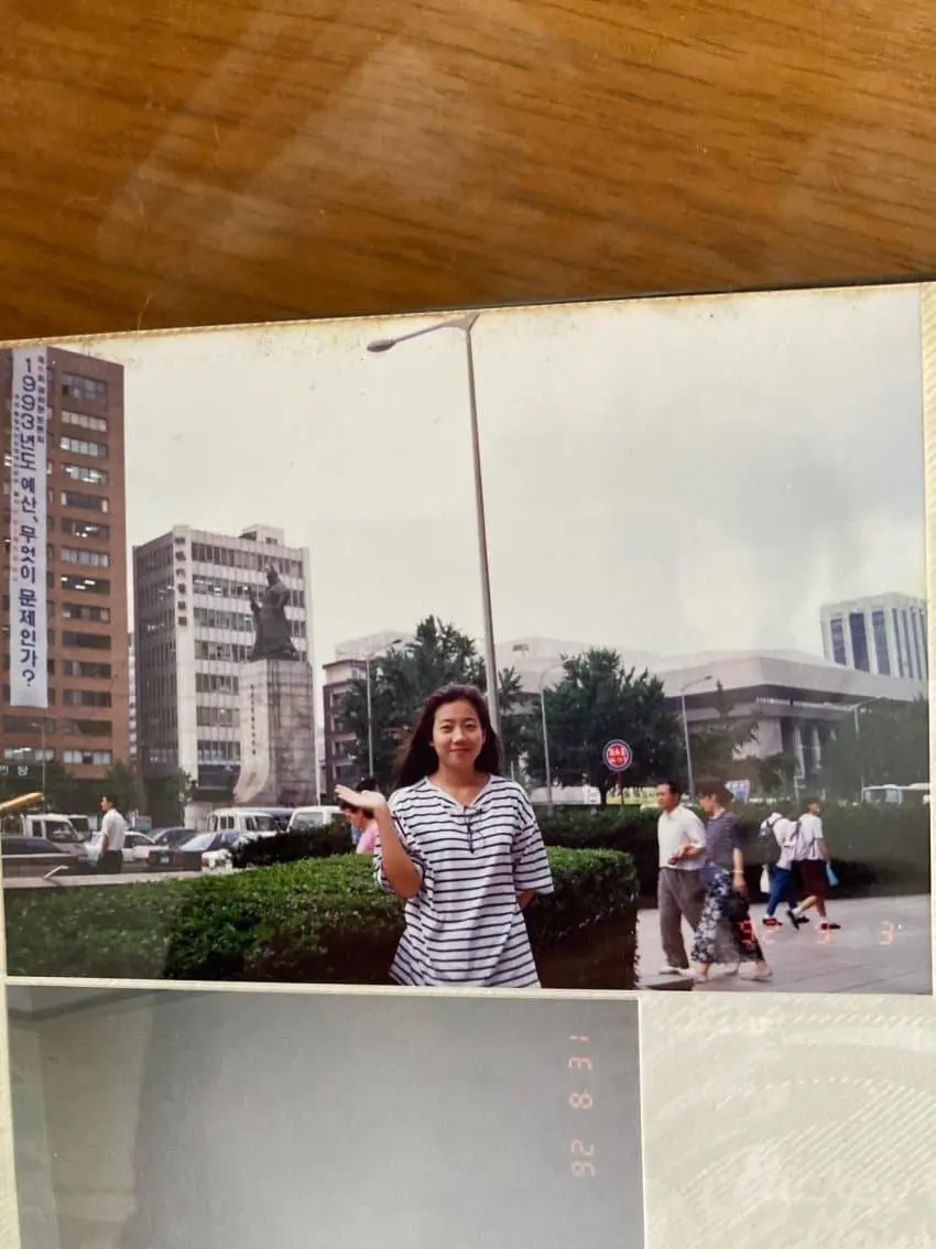 34년 전 한국에서 사진을 찍은 일본 여성 | mbong.kr 엠봉