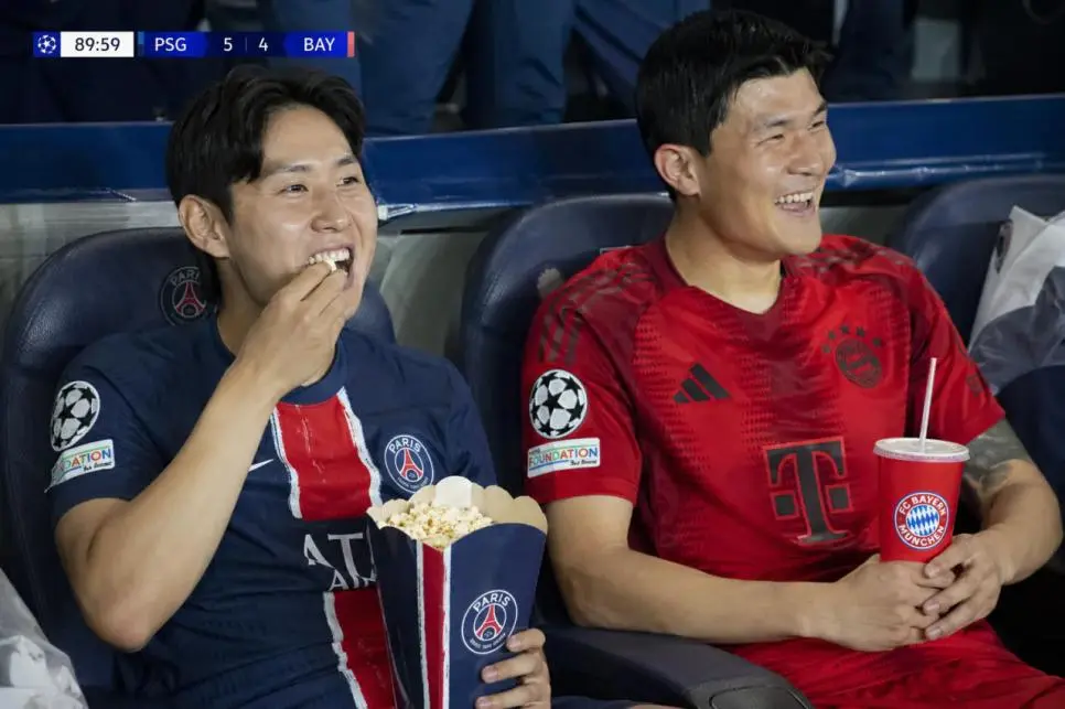 해축) 실시간 김민재와 이강인 근황 ㄷㄷㄷ | mbong.kr 엠봉